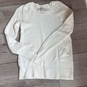 Loft cream sweater